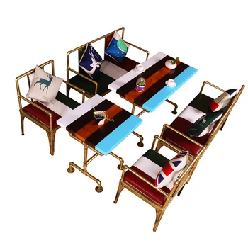 Marmora XINHE manikīra galda un krēslu komplekts viena dubultā manikīra galda vienkāršu mūsdienu manikīra galda ekonomisks veids