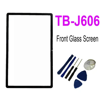 1 gabals Lenovo Cilnes P11 11 collu TB-J606 J606F priekšējā stikla ekrānā, bez touch funkcija