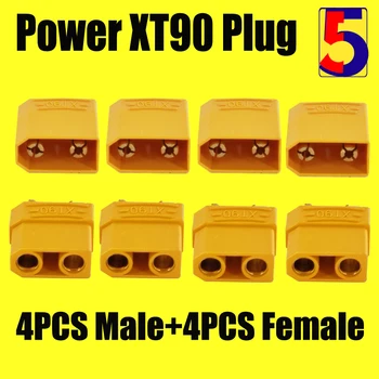 XT90 Power Plug Connector Vīrietis-Sieviete, Par ebike lādētāja un Akumulatora Uzlādes un Izlādes Ostas Strāvas Savienotājs