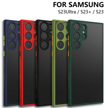 Triecienizturīgs Bruņas Telefonu Gadījumos Samsung S23 Ultra S21 S22 S20 FE S10 Plus Piezīme 20 A51 A12 A71 A50 A32 A33 A13 A53 A52s 5G Vāciņu