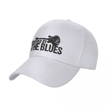 Powered By The Blues - Ģitāra Beisbola cepure vasaras cepures Sieviešu Klp Vīriešu