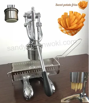 Biezeni Ilgi Kartupeļiem, Ceptiem Čipu Ražotāji Super Ilgi, Frī Kartupeļi Maker Mašīna Roku Garās Kartupeļu Pieņemšanas Mašīna