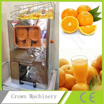 Tirdzniecības automātiskā apelsīnu sulu spiedi nosūcējs mašīna, orange squeezer ar CE apstiprināts