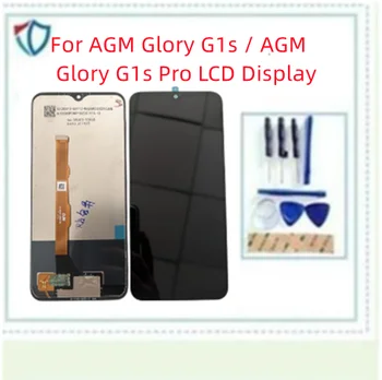 Sākotnējā 6.53 Collu LCD Displeju, Lai AGM Godu G1s / AGM Godu G1s Pro LCD Displejs Ar Touch Screen Stikla Digitizer