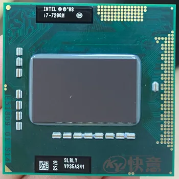 Intel Core i7-720QM i7 720QM SLBLY 1,6 GHz Quad-Core Astoņi-Diegi CPU Procesors 6W 45W Ligzda G1 / rPGA988A