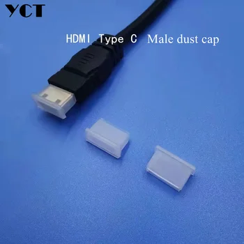 1000pcs HDMI C tipa putekļu plug Mini HDMI-interfeiss datu kabeli, putekļu vāciņu aizsargājošu uzmavu segtu bezmaksas piegāde