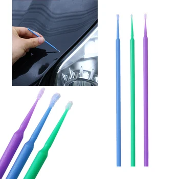 100pcs/daudz Sukas Krāsu Touch-up Krāsains Pildspalva Vienreizējās lietošanas Zobārstniecības Mazs Padoms Automašīnu Apkopes Instrumenti