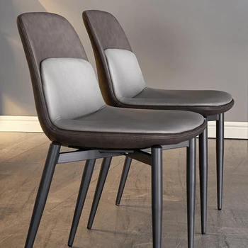 Minimālisma Luksusa Ēdamistabas Krēsli Mūsdienu Ziemeļvalstu Ergonomikas Atpūtas Krēsls Dizains Guļamistabas Cadeira Postmodernisma Mēbeles GXR46XP