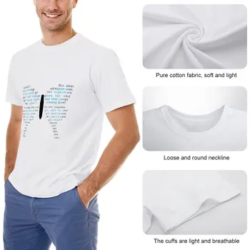 Tauriņa Efekts Attēla Dzejolis T-Krekls smagsvara t krekli, Anime t-krekls, t-veida, vīriešu t krekli ikdienas stilīgs