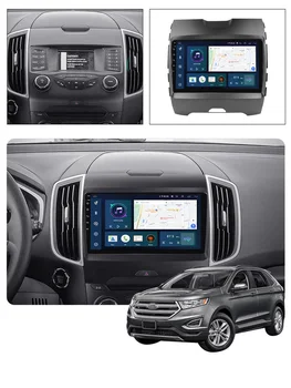 Auto Audio Radio, GPS Ford Edge 2 2015 2016 2017 2018 Android Auto skārienekrāns QLED Stereo Navigācijas Multimediju DSP Ne Dvd