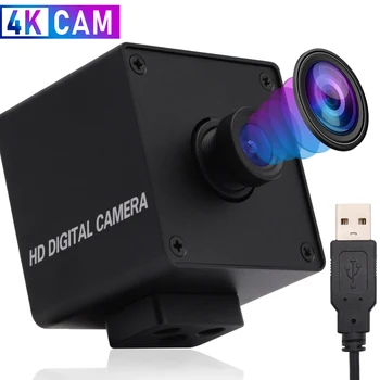 4K USB Kameras 3840x2160 Mjpeg 30fps High Frame Rate OTG UVC Bez Vadītāja Mini USB Webcam Web Video Kameru, PC, Klēpjdators ,Tablet
