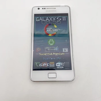Oriģināls Atbloķēt Samsung I9100 Galaxy S II I9105 3G Viena SIM 1GB RAM, 16GB ROM 8MP 4.3
