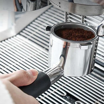 51Mm Neizdibināms Portafilter Par Delonghi 9 Sērijas, Nerūsējošā Tērauda Kafijas Espresso Automāts Rīkoties Ar Filtra Grozs