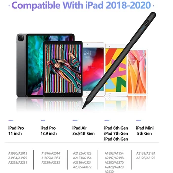 Apple Zīmuli iPad 2 Pildspalvu Palmu Noraidījumu Stylus for iPad Mini Pro 6 Gaisa 2021 2022 2020 2018 2019 Apple Pildspalvu iPad Zīmuli