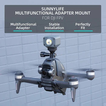 Kameras Augšējā Skava GoPro Sporta Action Camera Mount Adapteri Skava Turētājs Fix Paplašināšanas Komplekts DJI FPV Papildierīces