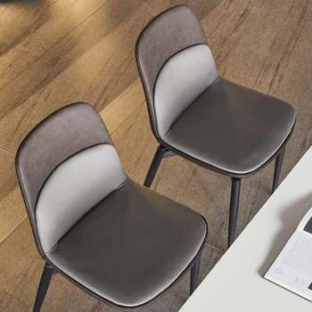 Minimālisma Luksusa Ēdamistabas Krēsli Mūsdienu Ziemeļvalstu Ergonomikas Atpūtas Krēsls Dizains Guļamistabas Cadeira Postmodernisma Mēbeles GXR46XP