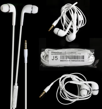 3.5 mm Austiņas Austiņas ar Mikrofonu Austiņas Austiņas Hands Free Earbuds Universālu iPhone Samsung 4. Piezīme S4 S6 S7 S8 300pcs