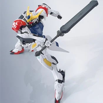 Noliktavā BANDAI Gundam HG 1/144 BARBATOS LUPUS Apls Modelis Bērniem Samontēti Robotu Rīcības Attēls Rotaļlietu Kolekcionējamus Dāvanas