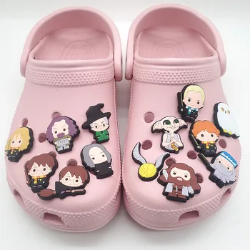 Vairumtirdzniecības 10 Gabali/iepak Kvalitātes Anime Putnu PVC Apavu Piekariņi Cute Cartoon Kids Zēnu Kurpes Apbur par Crocs Apavu Apdare Jibz