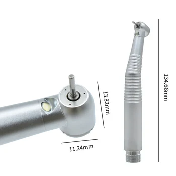Gaisa Turbīna 4 caurumu 2hole Izvēles Trīskāršā Izsmidzināšanas Pogu ātrgaitas Handpiece LED ātrgaitas Handpiece Endodontiskās Rīki