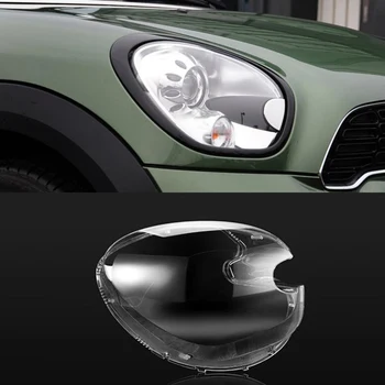 Automašīnas Kreisās Puses priekšējo Lukturu Lampas Toni, Caurspīdīgu Galvu Gaismas Luktura Vāka Lukturu Korpusa BMW Mini R60 2011. - 2016. gada