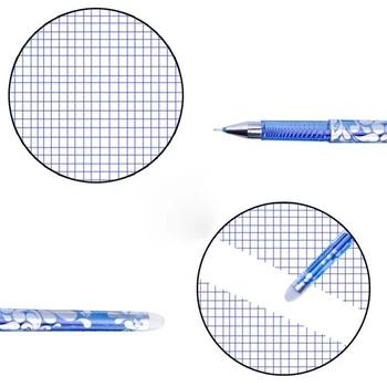 12pcs 0.5 mm Pildspalvu Izdzēšami, Gēla Pildspalvu Komplekts Mazgājams Rīkoties Izdzēšami Pildspalvu Rakstīšanai Kancelejas preces, Biroja, Skolas Piederumi