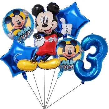 1set Disney Mickey Mouse Puse Baloni Minnie Baloni 32