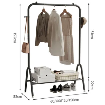 Guļamistaba Modernu Apģērbu Plaukts Mētelis Nordicportable Metāla Pakaramie Apģērbu Displejs Stāvēt Burro Ropa Perchero Mēbeles Dzīvojamā Istabā