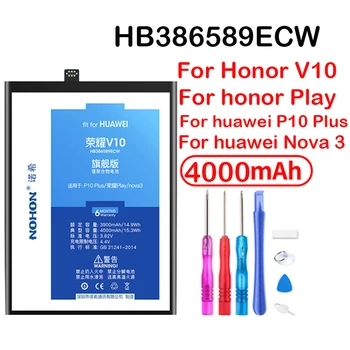 Akumulatoru Huawei P9 P10 Plus P20 Pro Lite Godu 9 10 V10 Spēlēt, Izbaudīt 5S 7s 8 Nova3 Mate 10 20 30 Nomaiņa izcelsmes Baterias