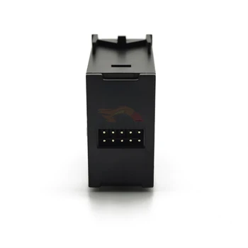 Dual USB Automašīnas Lādētājs 12V QC3.0 LED Gaismas Strāvas Adapteris Priekš Nissan Ātrās Uzlādes Automašīnas Ligzdas Lādētājs Adapteris