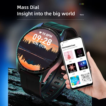 KESHUYOU Atbildēt uz Zvanu Smart Skatīties Vīrieši GT3M DIY Skalu, Fitnesa BT Tracker Mūzikas Atskaņošanas Laika Sievietēm Skatīties Sirdsdarbības Android, iOS