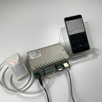 Universāls Vadu PIR sensors Mājas Signalizācijas Sistēma Vadu Infrasarkanais Kustības Detektors ar Sensoru, lai kc868-h8 h32 smart home sistēmas