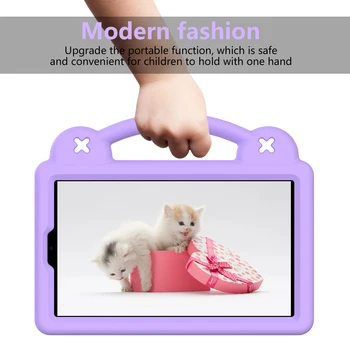 Cute Kids EVA seguma Gadījumā Statīvs Samsung Galaxy Tab A8 A 8.0 2019 SM T290 T295 Portatīvo Triecienizturīgs Būtiska