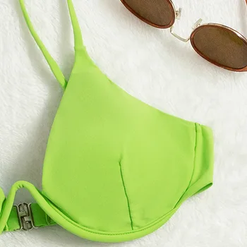 3 Gabali Push Up Bikini 2023 Sievietes Sexy Peldkostīms & Beach Krekls Brazīlijas Peldkostīmi Peldētāju Peldvietu Peldēšana Peldēties Uzvalku Beachwear