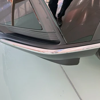 Auto Chrome Priekšpusē Bufera Apdare for-V 2022 2023 Bufera Lūpu Stūra, Lentes Sadalītājs Aizsargs Vāciņu
